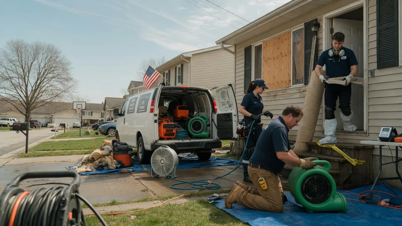 Water Damage Restoration in Bath, IN near me